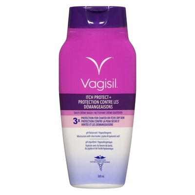 Vagisil Daily Crème Wash Itch Protect + 360 ml, $3.05/100ml