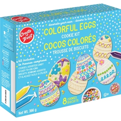 Create-A-Treat Trousse de biscuits cocos colorés 366 g, 3,28 $/100g