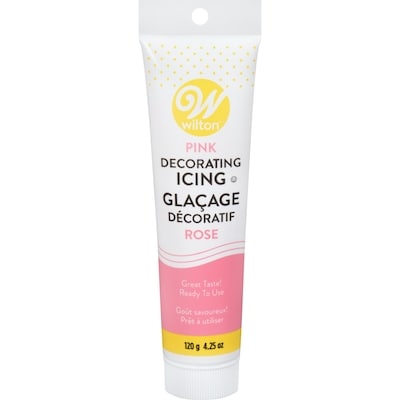 Wilton Glaçage décoratif rose 120 g, 4,17 $/100g