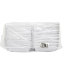 Eco-Packaging 7X7" Pp Hinged Container 75 ea, $0.10/1ea