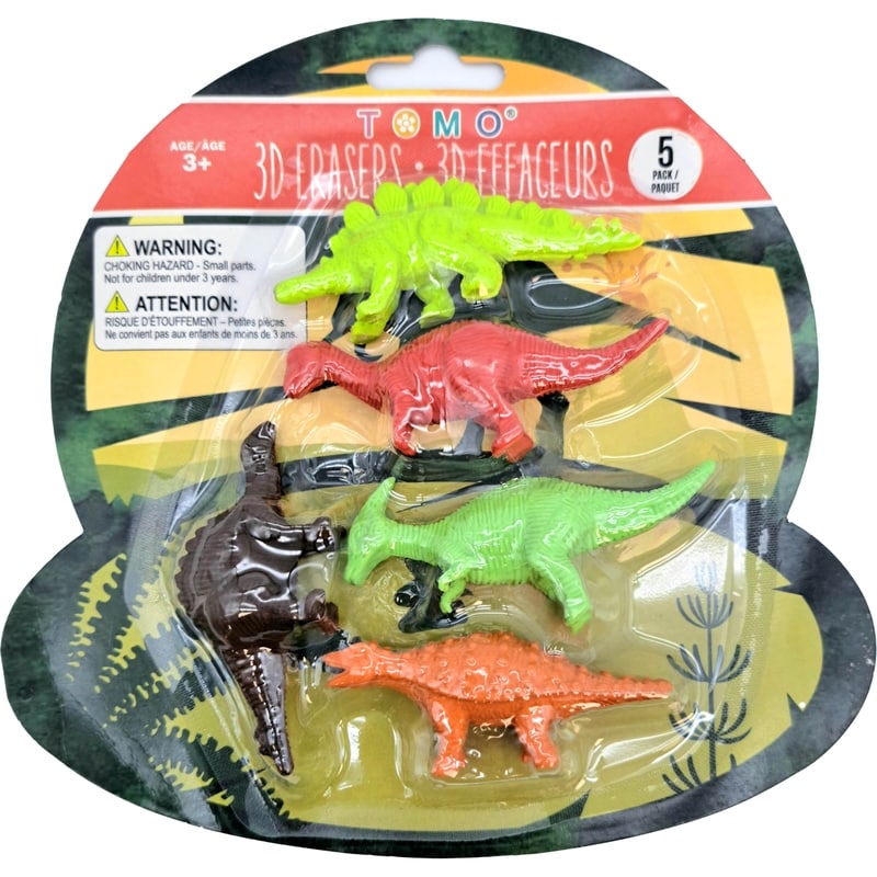 Dinosaur 3D Erasers