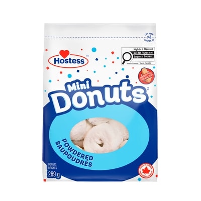 Hostess Mini Donuts Powdered 269 g, $2.04/100g