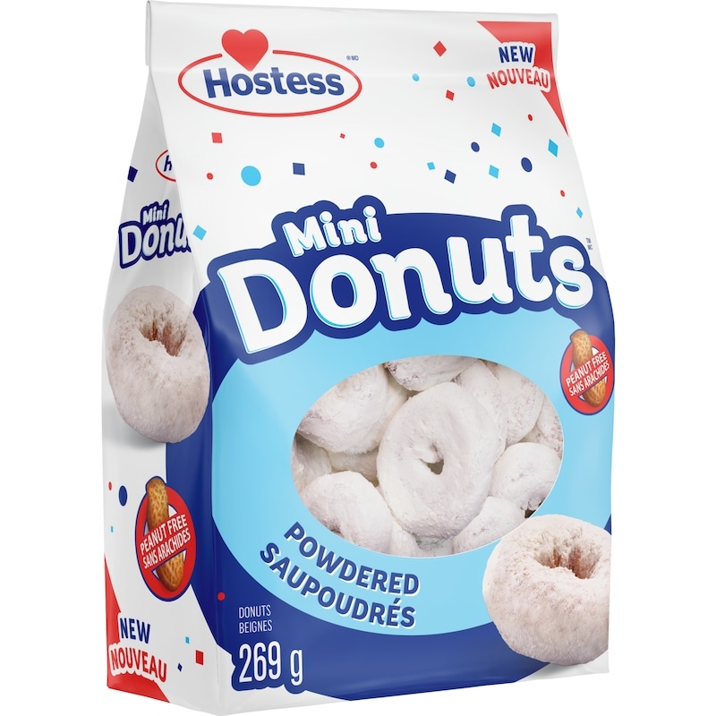 Mini Donuts Powdered