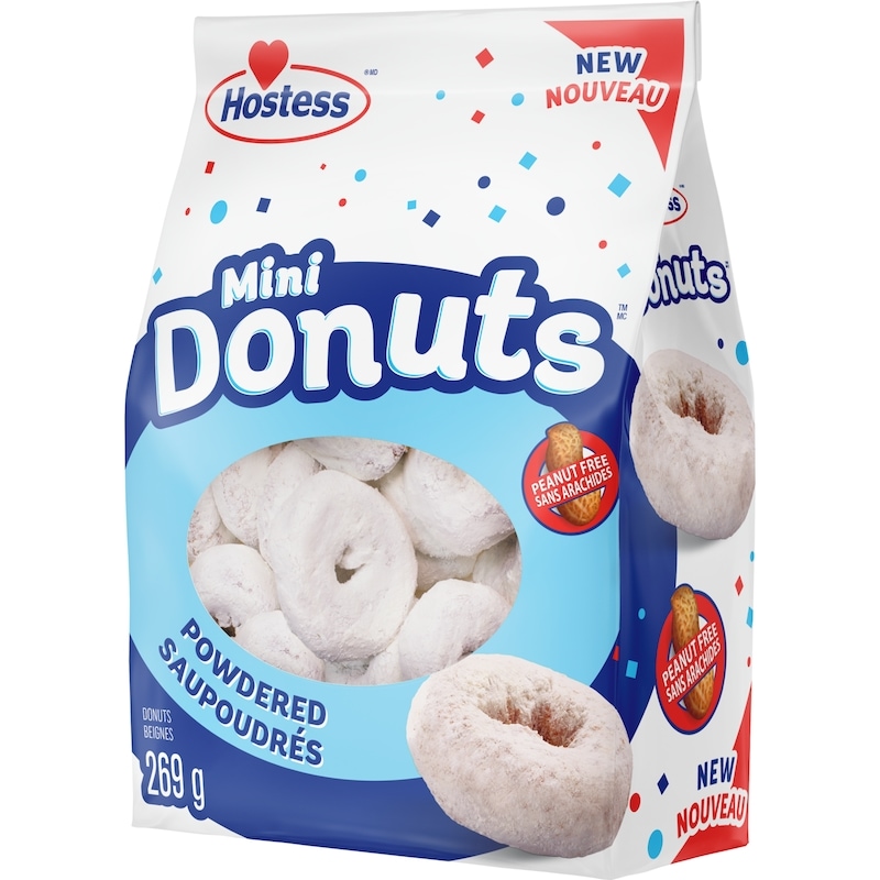 Mini Donuts Powdered