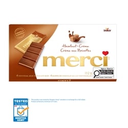 merci Chocolate bar, Hazelnut-Crème - 112 g | Zehrs