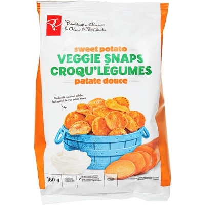 le Choix du Président Craquelins aux patates douces Croqu'légumes 180 g, 3,33 $/100g