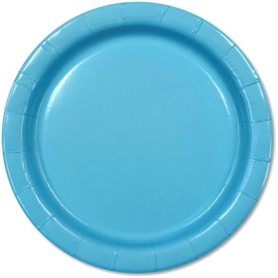 Tomo Assiettes rondes unies 20 ct bleu clair 1 ea, 2,00 $/1ch