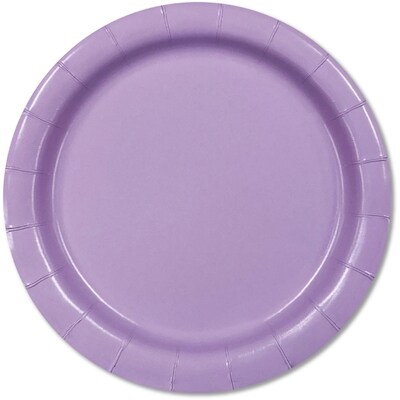 Tomo Assiettes rondes unies 20 ct violettes 1 ea, 2,00 $/1ch
