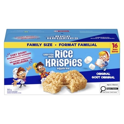 Kellogg’s Barres goût original format familial 352 g, 2,55 $/100g