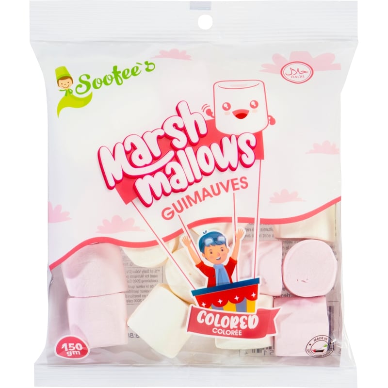 Marshmallows Colored