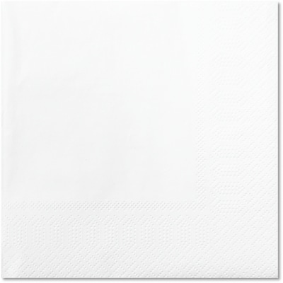 Tomo Serviettes unies 50ct blanches 1 ea, 3,00 $/1ch