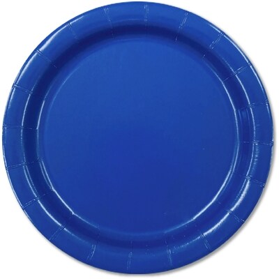 Tomo Assiettes rondes unies 20 ct bleues 1 ea, 2,00 $/1ch