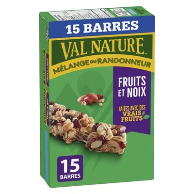 Nature Valley Barres Mélange du randonneur Fruits et noix 525 g, 1,33 $/100g