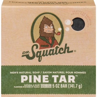 DR.Squatch Pine Tar Bar Savon 141.7 g, 7,05 $/100g