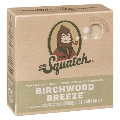 Men's Natural Soap Birchwood Breeze
