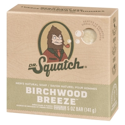 Men's Natural Soap Birchwood Breeze