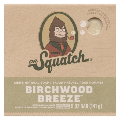Men's Natural Soap Birchwood Breeze