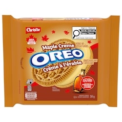 Christie Biscuits-sandwiches OREO Crème à l’érable, sirop d'érable véritable 261 g, 1,72 $/100g