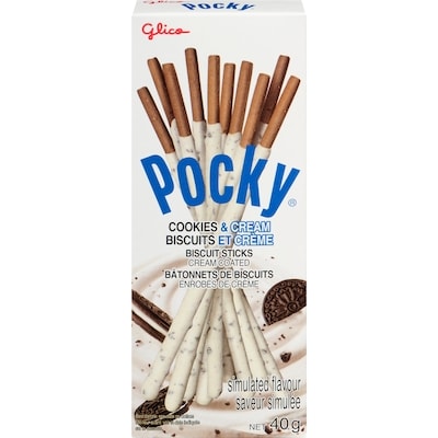 Glico Pocky Biscuit Sticks Cookies & Cream 40 g, $4.98/100g