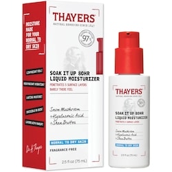 Soak It Up 80hr Liquid Moisturizer, Facial Moisturizer With Hyaluronic Acid And Snow Mushroom