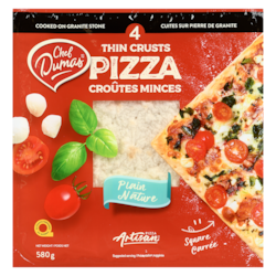 null Croûtes à pizza minces nature 580 g, 1,12 $/100g