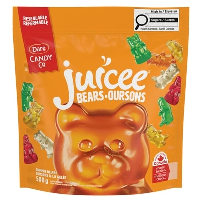 Dare Juicee Bears Candy Gummie Bears 500 g, $0.95/100g
