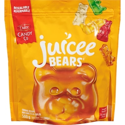Dare Juicee Bears Candy Gummie Bears 500 g, $1.20/100g