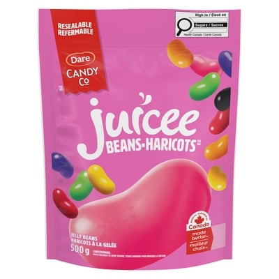 Dare Juicee Beans Candy Jelly Beans 500 g, $0.95/100g