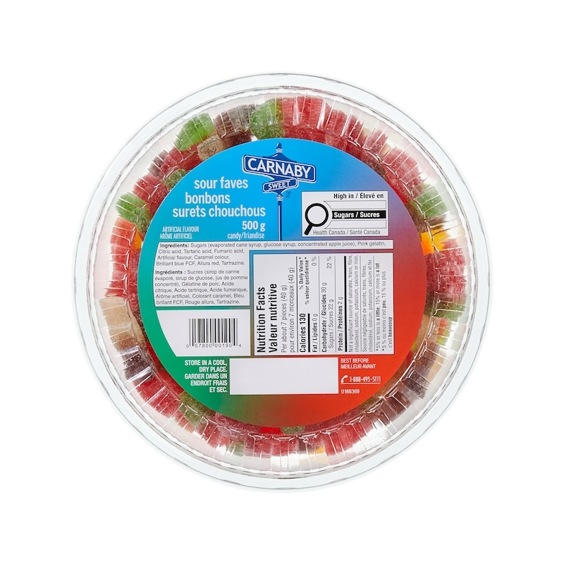 Sour Faves Candy