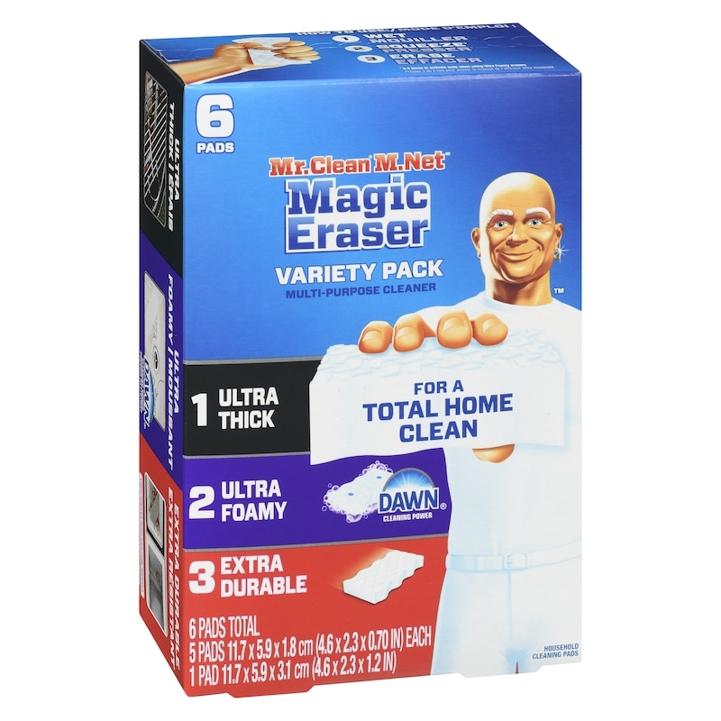 Magic Eraser, Variety Pack 6 Pads