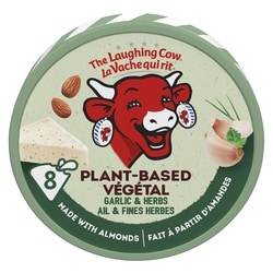 The Laughing Cow Plant-Based Spread Plant-Based Garlic & Herbs 128 g, $4.68/100g