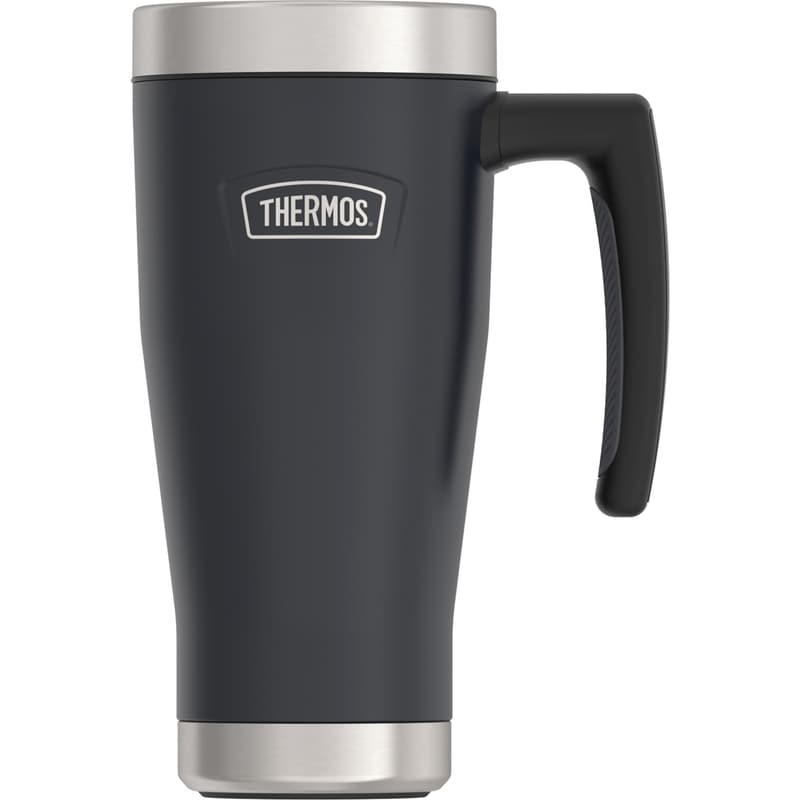 Stainless Steel Vacuum Insulated Ins Icon Mug - Granite