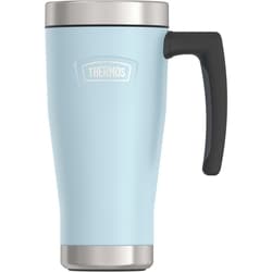 Stainless Steel Vacuum Insulated Ins Icon Mug - Glacier