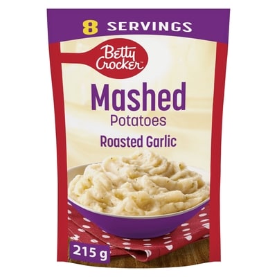 Betty Crocker Roasted Garlic Mashed Potatoes 215 g, $1.16/100g