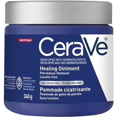 CeraVe Pommade cicatrisante toucher non gras 340 g, 10,29 $/100g