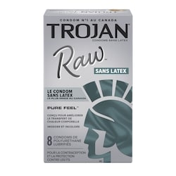 Raw Non-Latex Lubricated Pure Feel Condoms