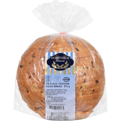 Homemade Kosher Onion Bread 575 g, $0.85/100g