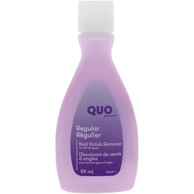 Quo Beauty Dissolvant de vernis à ongles régulier 59 ml, 5,08 $/100ml