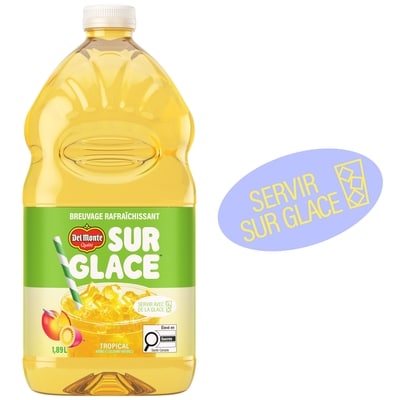 Del Monte Breuvage rafraîchissant tropical  1.89 l, 0,26 $/100ml