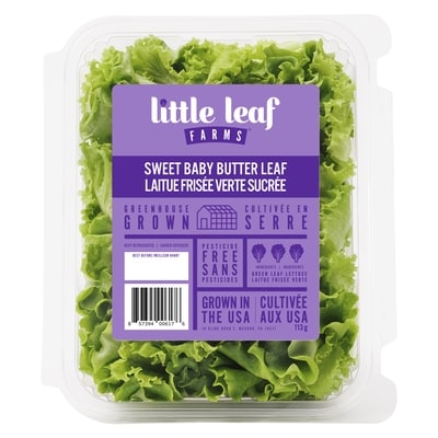 Little Leaf Laitue frisée verte sucrée 113 g, 5,31 $/100g