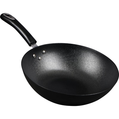 12-inch Wok Cast Iron with Bakelite Handle