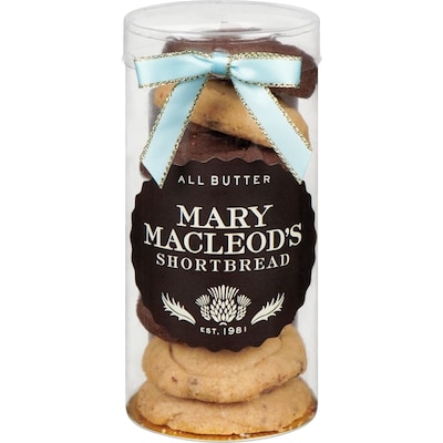 Mary Macleod's Short Bread Tall Canister Mixed Shortbread 180 g, $16.66/100g