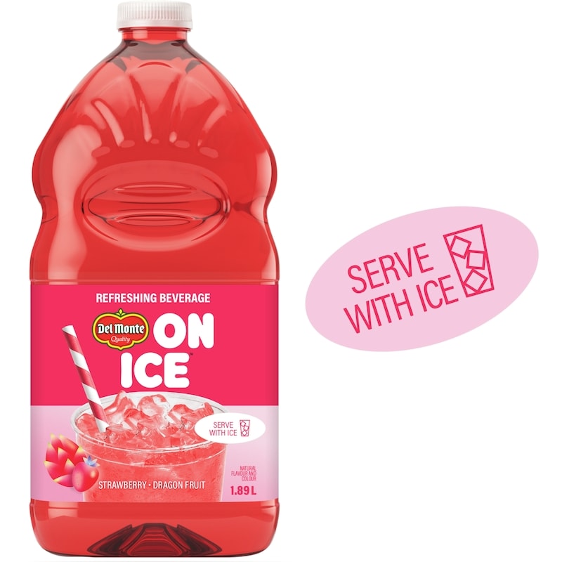 Strawberry Dragon Fruit Refreshing Beverage