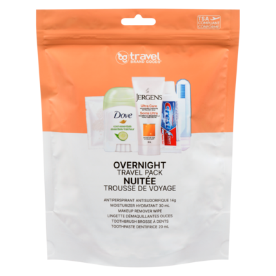 Travel Brand Goods Overnight Kit - Travel & Trial Size 5 ea, $2.30/1ea
