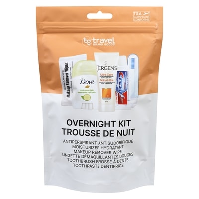 Travel Brand Goods Overnight Kit - Travel & Trial Size 5 ea, $2.00/1ea