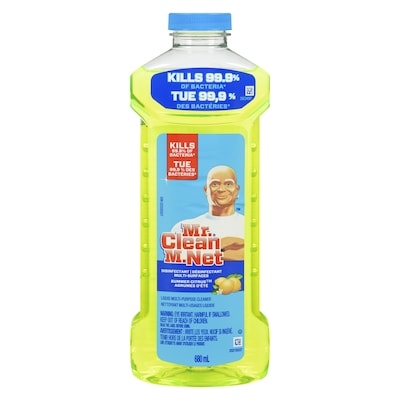 Mr. Clean Antibacterial Multi Surface Cleaner with Summer Citrus Scent, Disinfectant, All Purpose Cleaner 680 ml, $0.59/100ml