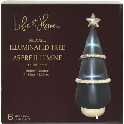 Life at Home Arbre illuminé gonflable – vert 1 ea, 59,00 $/1ch