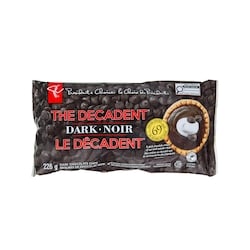 le Choix du Président Brisures de chocolat noir Le Décadent® 226 g, 2,21 $/100g