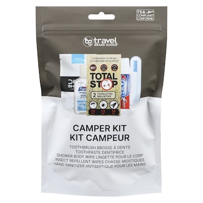 Travel Brand Goods Camper Kit  - Trial & Travel Size 5 ea, $2.00/1ea