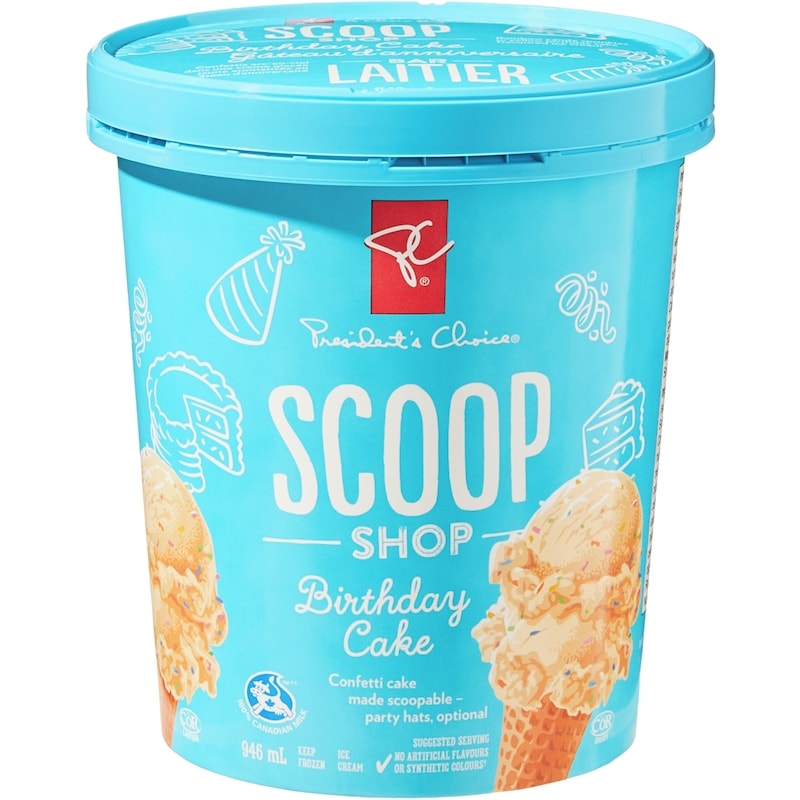 Scoop Shop Birthday Cake Ice Cream 